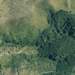 Satellite imagery of Mount Horrible Spur, NZ