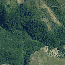 Satellite imagery of Mount Horrible Spur, NZ