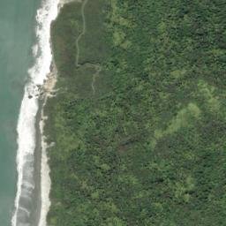 Satellite imagery of Point Elizabeth, NZ
