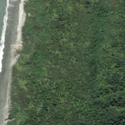 Satellite imagery of Point Elizabeth, NZ