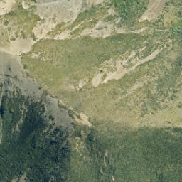 Satellite imagery of Mount Horrible Spur, NZ