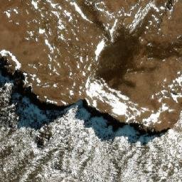 Satellite imagery of Cerro Mesa, AR