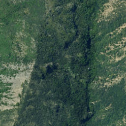 Satellite imagery of Conway Spur, NZ