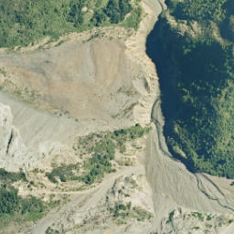 Satellite imagery of Conway Spur, NZ
