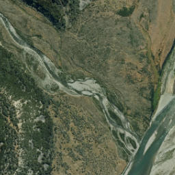 Satellite imagery of The Terraces, NZ