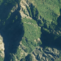 Satellite imagery of Conway Spur, NZ