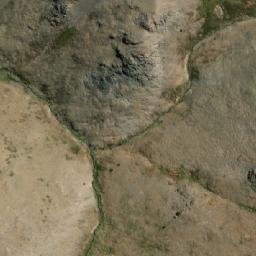 Satellite imagery of Cerro Leleque, AR