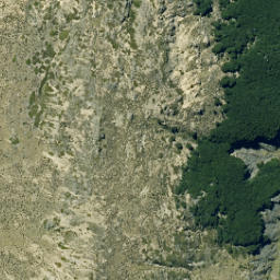 Satellite imagery of The Burnt Spur, NZ