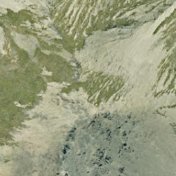 Satellite imagery of The Burnt Spur, NZ