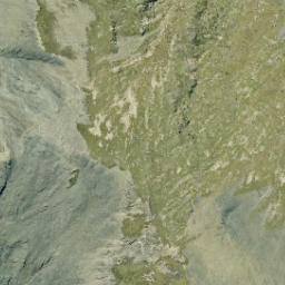 Satellite imagery of The Burnt Spur, NZ