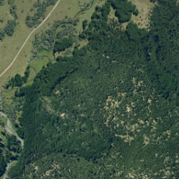 Satellite imagery of Fandang Spur, NZ