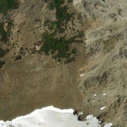 Satellite imagery of Cerro Puntiagudo, AR