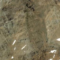 Satellite imagery of Cerro Puntiagudo, AR