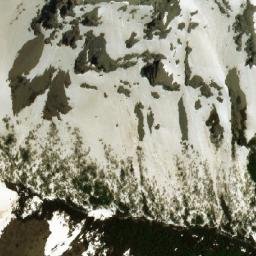 Satellite imagery of Cerro Puntiagudo, AR