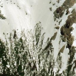 Satellite imagery of Cerro Puntiagudo, AR