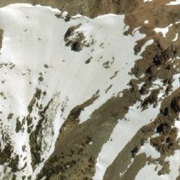 Satellite imagery of Cerro Puntiagudo, AR