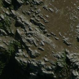 Satellite imagery of Battlement Hills, AU