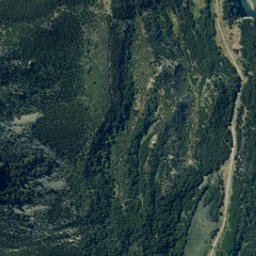 Satellite imagery of Castle Cliffs, NZ