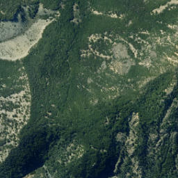 Satellite imagery of Castle Cliffs, NZ