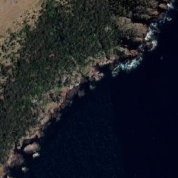 Satellite imagery of Cape Bougainville, AU