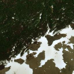 Satellite imagery of Cerro Pico Bayo, AR
