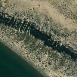 Satellite imagery of Cerro Piaggio, AR