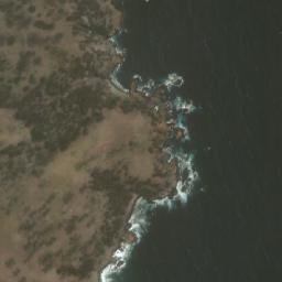 Satellite imagery of Black Point, AU