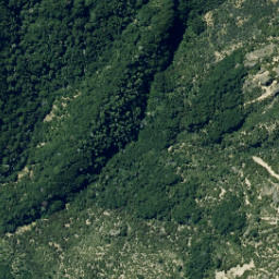 Satellite imagery of The Horse Spur, NZ