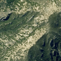 Satellite imagery of The Horse Spur, NZ