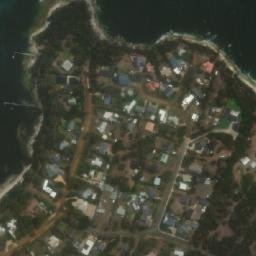 Satellite imagery of Luther Point, AU