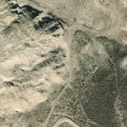 Satellite imagery of Cerro Pirámides, AR