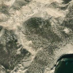 Satellite imagery of Cerro Pirámides, AR
