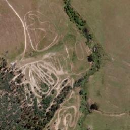 Satellite imagery of Brown Mountain, AU