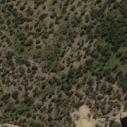 Satellite imagery of Mount Calder, AU