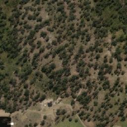 Satellite imagery of Mount Calder, AU