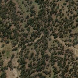Satellite imagery of Mount Calder, AU