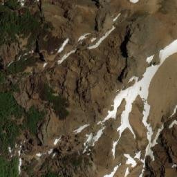 Satellite imagery of Cerro Rivadavia, AR