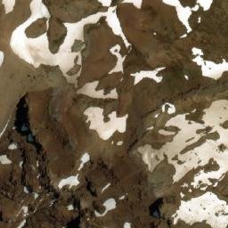 Satellite imagery of Cerro Rivadavia, AR