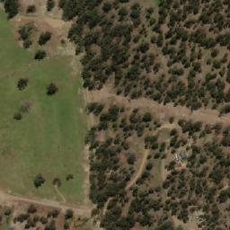 Satellite imagery of Mount Calder, AU