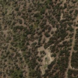 Satellite imagery of Mount Calder, AU