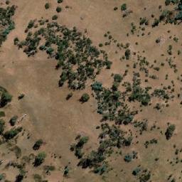 Satellite imagery of Bagdad Sugarloaf, AU