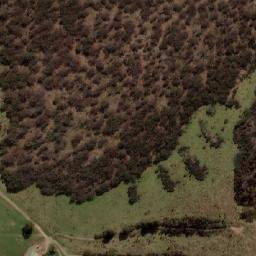 Satellite imagery of Bust-Me-Gall Hill, AU