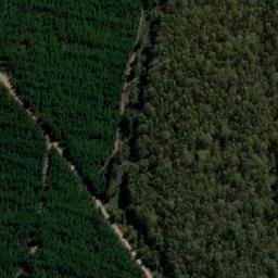 Satellite imagery of Belchers Lookout, AU
