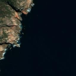 Satellite imagery of Mistaken Cape, AU