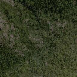 Satellite imagery of Mount Bridges, AU