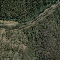 Satellite imagery of Nations Hill, AU