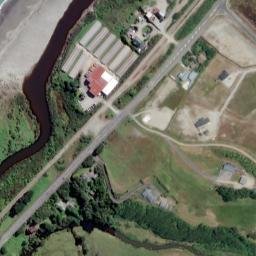 Satellite imagery of Larks Terrace, NZ