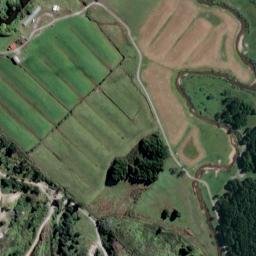 Satellite imagery of Larks Terrace, NZ