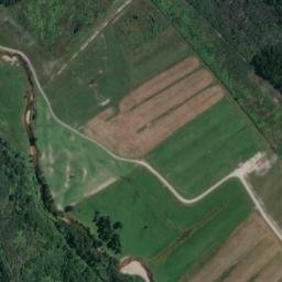 Satellite imagery of Larks Terrace, NZ