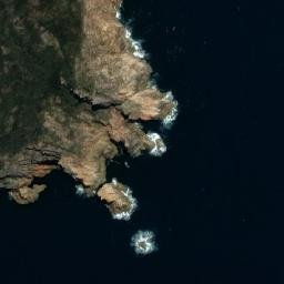 Satellite imagery of Cape Maurouard, AU